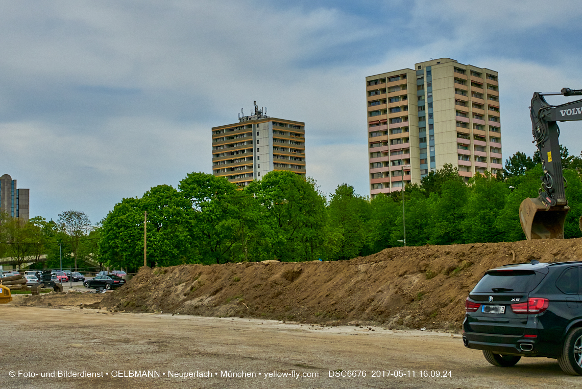 11. Mai 2017 - Grundsteinlegung für die LOGE und dem Kulturquadrat in Neuperlach
